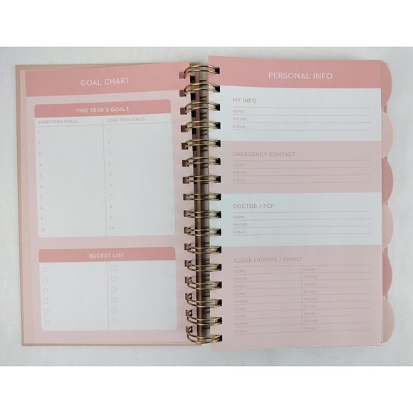 U Brands I Got This Monthly Weekly Planner Hard Cover Light Pink Undated - Picture 4 of 9